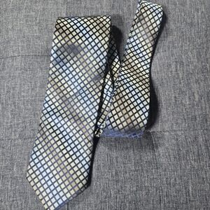 Arrow Men's Polyester Blue & Brown shiny necktie